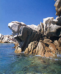 Bay of Simius, Cagliari, Sardinia
