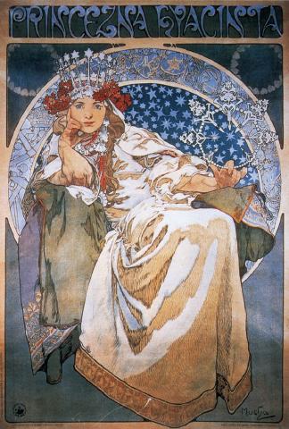 Alphonse Mucha's 'Princeza Hyacinta' (1911)