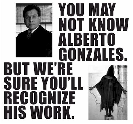 You may not know Alberto Gonzales, but we're sure you'll recognize his work.