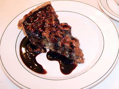 Just a piece of pecan pie, and you that's all I want ...
