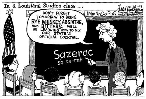 Sazerac in history class!